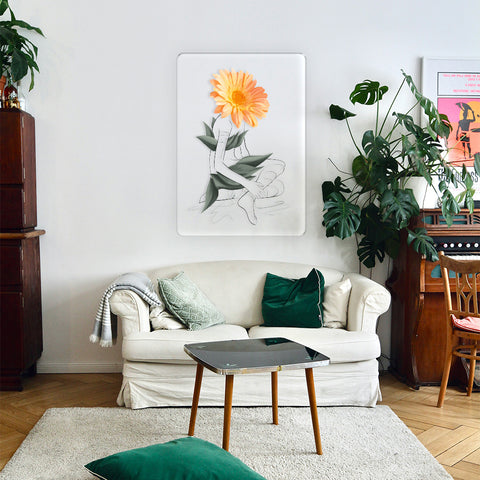 Gerbera Acrylic Poster