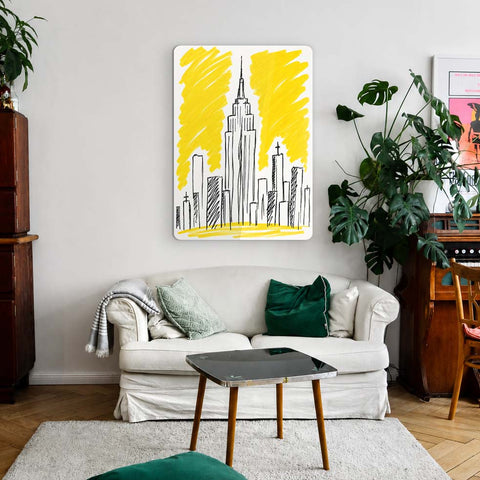Golden Hour Acrylic Poster