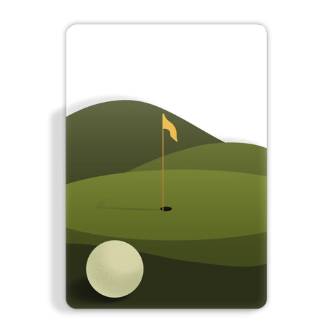 Golf Acrylic Poster
