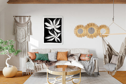 Two Flowers Acrylic Poster