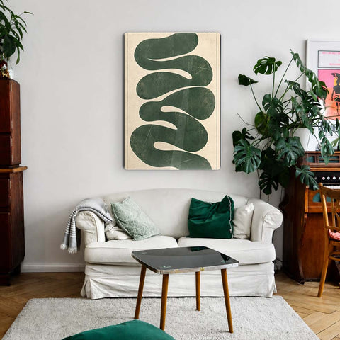 Green Acrylic Poster