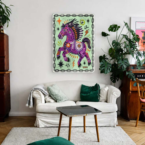 Horse Acrylic Poster