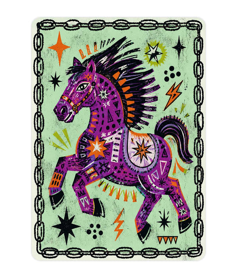 Horse Acrylic Poster