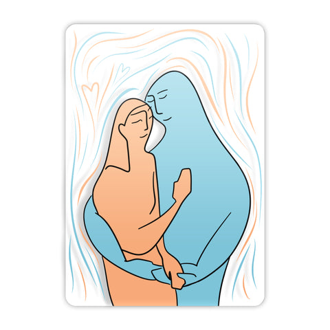 Hug Acrylic Poster