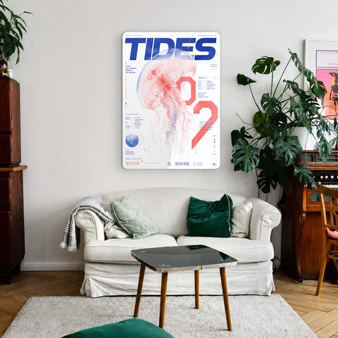 Jellyfish Acrylic Poster
