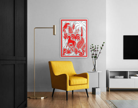 Jungle Acrylic Poster