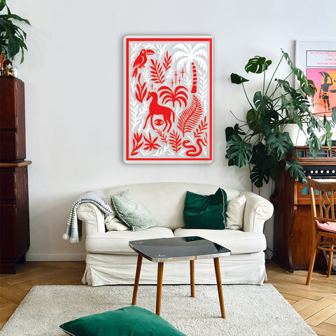Jungle Acrylic Poster