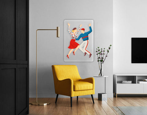 Just Dance Acrylic Poster