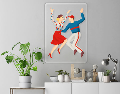 Just Dance Acrylic Poster