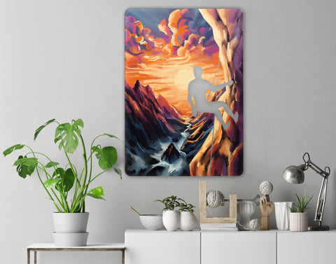 Mountains Acrylic Poster