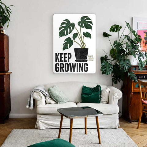 Keep growing Acrylic Poster