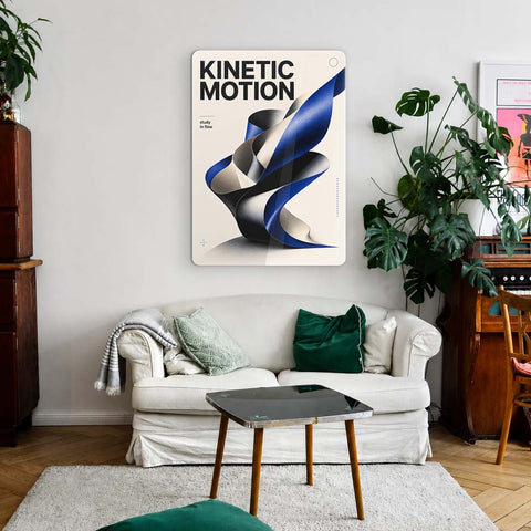 Kinetic Acrylic Poster