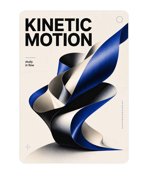 Kinetic Acrylic Poster