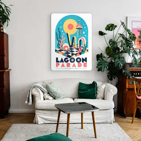 Lagoon Acrylic Poster