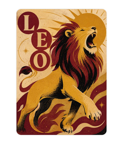 Leo Acrylic Poster