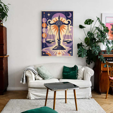 Libra Acrylic Poster