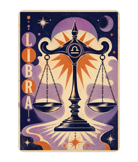 Libra Acrylic Poster