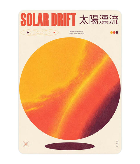 Light and Motion Acrylic Poster