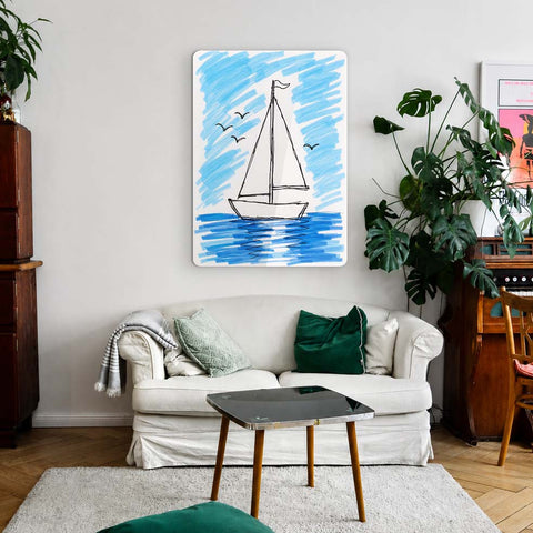 Little Ship Acrylic Poster