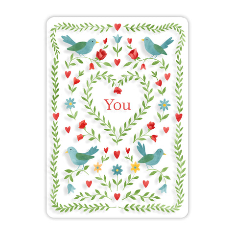 Love You Acrylic Poster