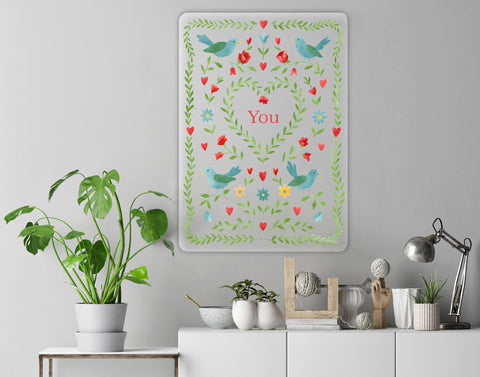 Love You Acrylic Poster