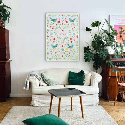 Love You Acrylic Poster