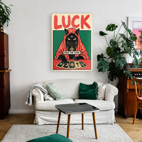 Luck Acrylic Poster