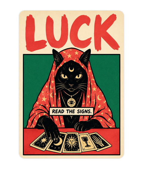 Luck Acrylic Poster