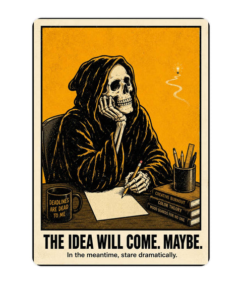 Maybe Acrylic Poster