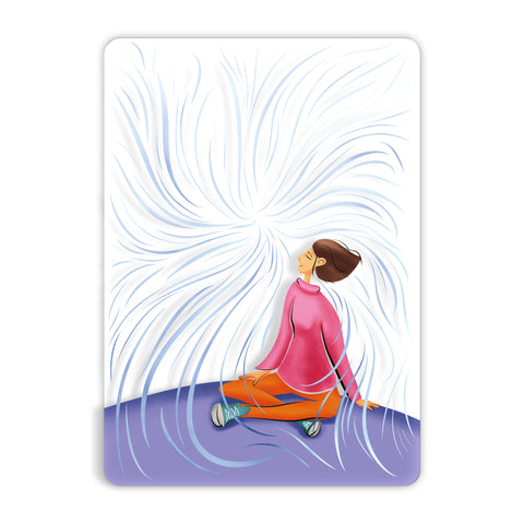 Meditation Acrylic Poster