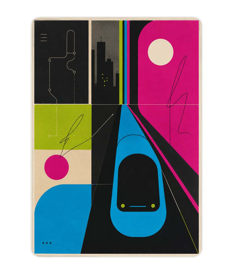 Metro Acrylic Poster