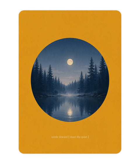 Midnight Acrylic Poster