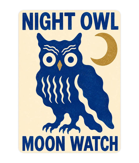 Moon Watch Acrylic Poster