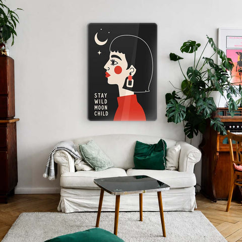 Moonchild Acrylic Poster