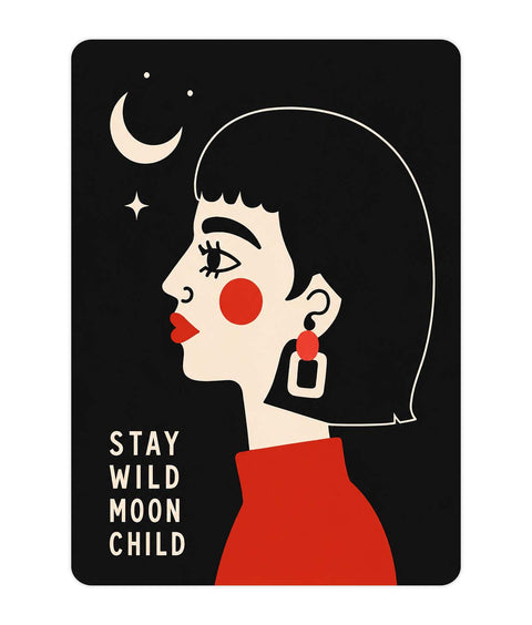 Moonchild Acrylic Poster
