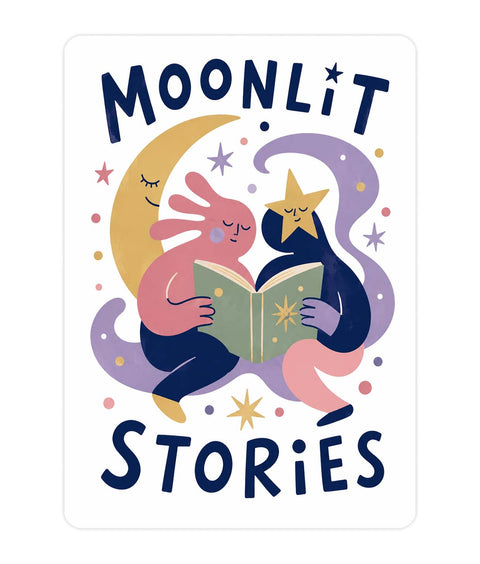 Moonlit Stories Acrylic Poster