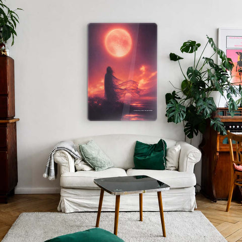 Moonlit Witness Acrylic Poster