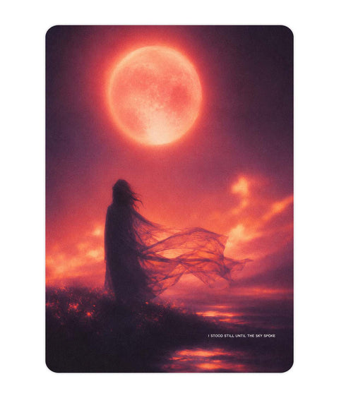 Moonlit Witness Acrylic Poster