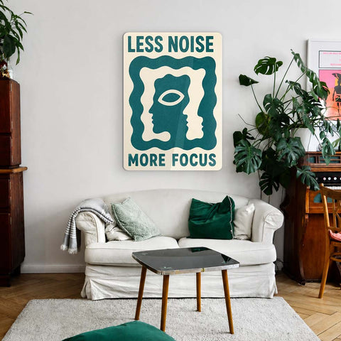 More Focus Acrylic Poster