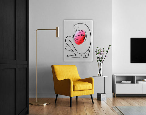 Heartspace Acrylic Poster