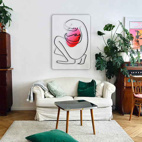 Heartspace Acrylic Poster