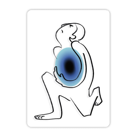 Breath Loop Acrylic Poster