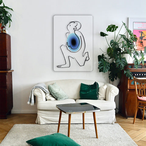 Breath Loop Acrylic Poster