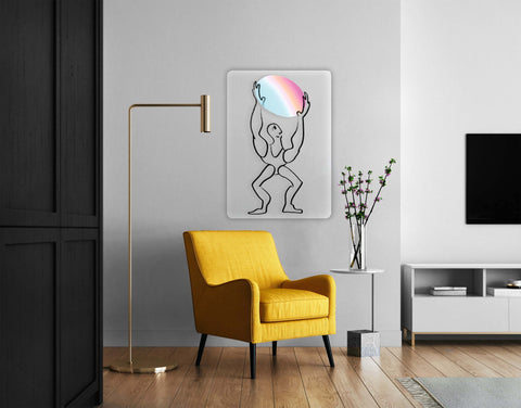 Thoughtform Acrylic Poster