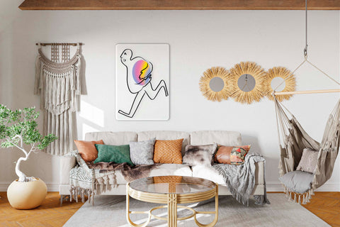 Inner Orbit Acrylic Poster