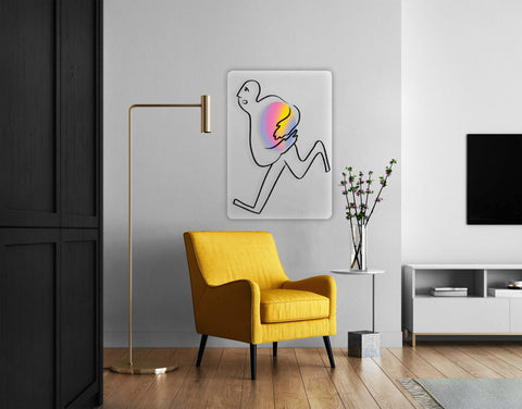Inner Orbit Acrylic Poster
