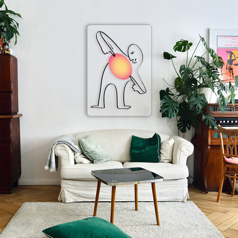 Lower Current Acrylic Poster