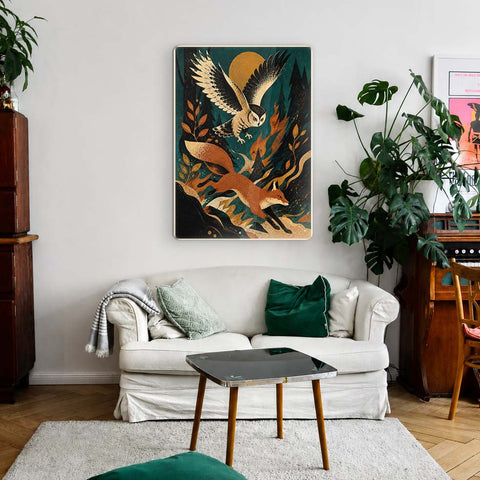 Night Watchers Acrylic Poster