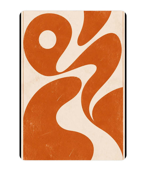 Orange Acrylic Poster