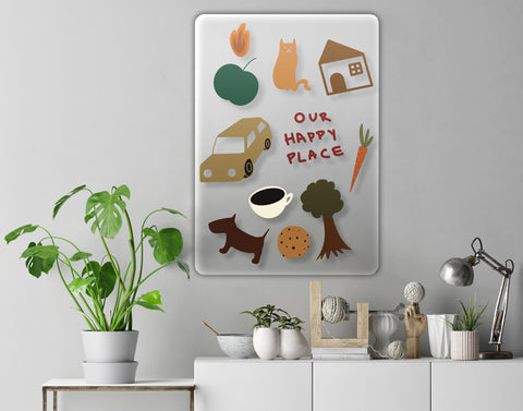 Our Happy Place Acrylic Poster